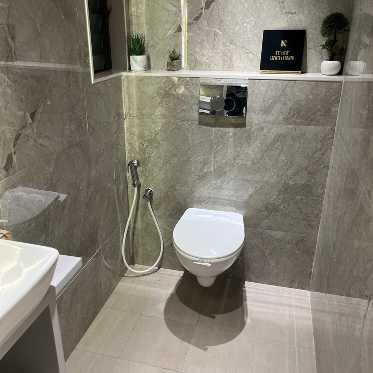 Bathroom, parijat-apartment-vikroli-east 1 Bedroom 350 Sq.Ft. Apartment In Tagore Nagar Mumbai 8102478