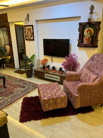 Living Room in 3 BHK Apartment at Rohit Complex, Andheri West – for Rent