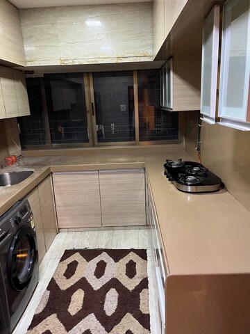Kitchen in 3 BHK Apartment at Rohit Complex, Andheri West – for Rent