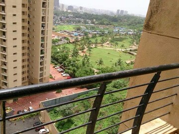 Balcony in 2 BHK Apartment at K Raheja Heights, Malad East – for Rent