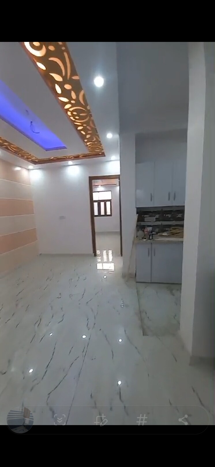 Kitchen, noor nagar 3 Bedroom 990 Sq.Ft. Apartment In Noor Nagar Delhi 8102602