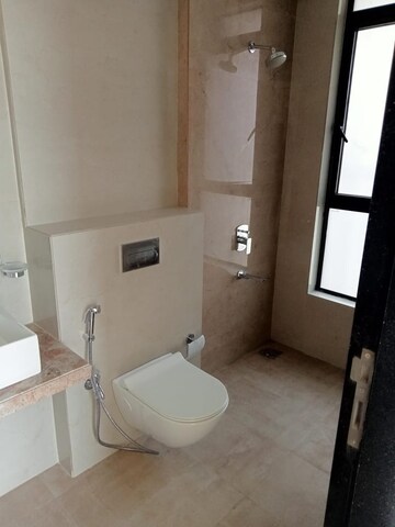 Bathroom in 1 BHK Apartment at Pawan Baug CHS, Malad West – for Rent