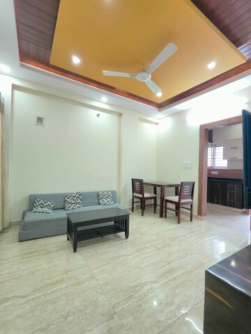 Living Room in 3 BHK Builder Floor at Hsr Layout – for Rent