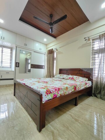 Bedroom in 3 BHK Builder Floor at Hsr Layout – for Rent