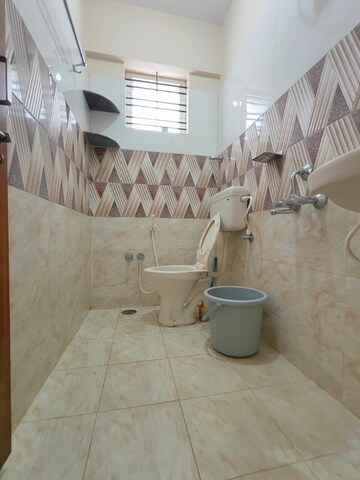 Bathroom in 3 BHK Builder Floor at Hsr Layout – for Rent