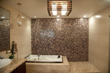 Bathroom in 3 BHK Apartment at Elite Golf Green, Sector 79 – for Rent