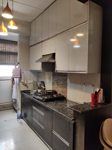 Kitchen in 3 BHK Apartment at Prateek Wisteria, Sector 77 – for Rent