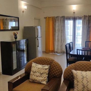 Living Room in 2 BHK Apartment at Fabulous Uno, Keshtopur – for Rent