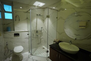 Bathroom in 4 BHK Apartment at Lotus Panache, Sector 110 – for Rent