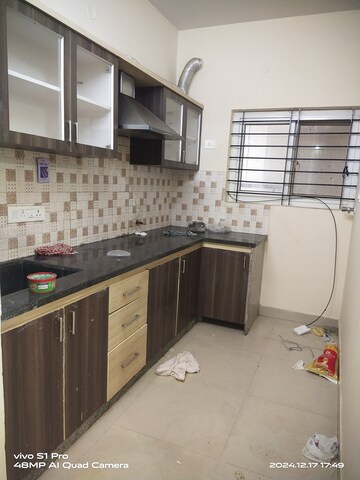 Kitchen in 1 BHK Builder Floor at Hsr Layout – for Rent