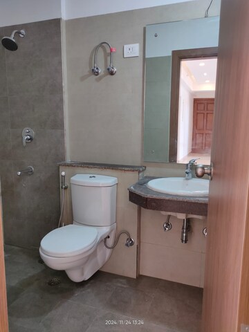 Bathroom in 3 BHK Apartment at ATS Homekraft Pious Hideaways, Sector 150 – for Rent