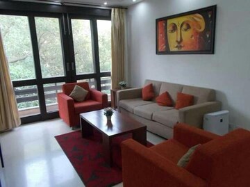 Living Room in 1 BHK Builder Floor at Lajpat Nagar 4 – for Rent