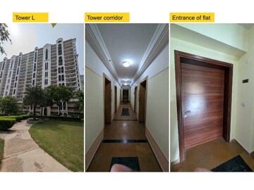 Building Lobby in 3 BHK Apartment at DLF New Town Heights II, Sector 86 – for Sale