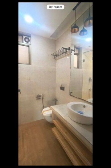 Bathroom in 2 BHK Apartment at Sheth Vasant Galaxy, Goregaon West – for Rent