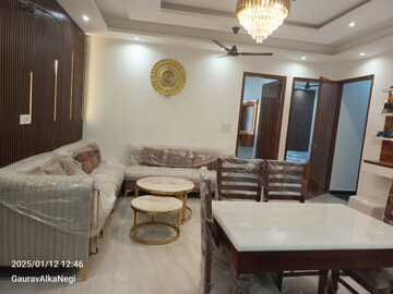 Living Room in 3 BHK Builder Floor at Pratap Vihar – for Sale