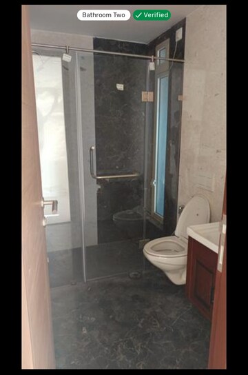 Bathroom in 3 BHK Apartment at Ekta Tripolis, Goregaon West – for Rent
