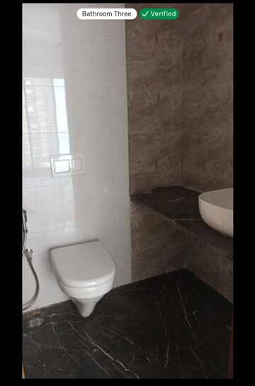 Bathroom in 3 BHK Apartment at Ekta Tripolis, Goregaon West – for Rent