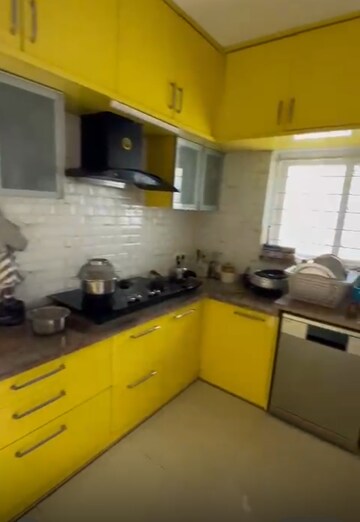 Kitchen in 3 BHK Apartment at Jagruthi Praneeths Jaagruthi Elite, Kollur – for Rent