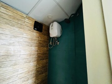 Bathroom in 1 BHK Apartment at Lodha Crown Quality Homes, Majiwada – for Rent