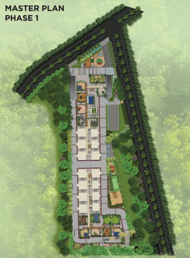 Master Plan, urbanrise-opulence 3 Bedroom 1649 Sq.Ft. Apartment In Bachupally Hyderabad 8103134