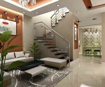 Living Room in 3.5 BHK Villa at Bidadi – for Sale
