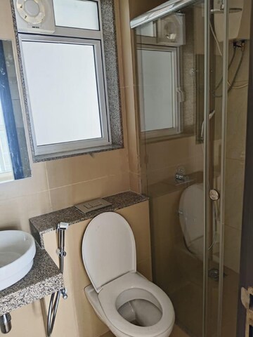 Bathroom in 1 BHK Apartment at L&T Emerald Isle, Powai – for Rent