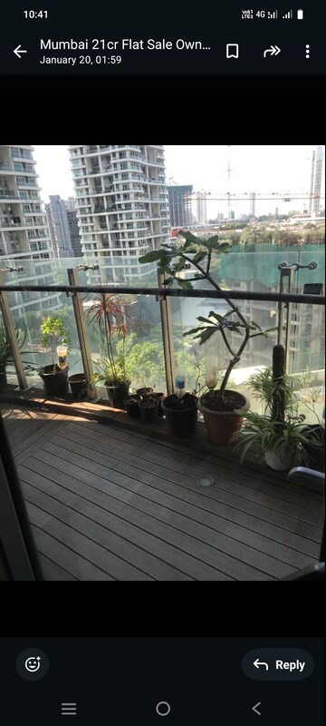 4 BHK Apartment – Exterior View View at Lodha The World Towers World One Tier 2, Worli - for Sale