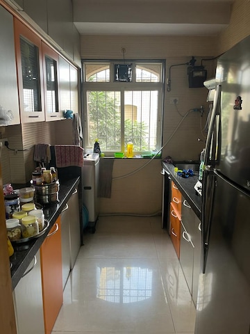 Kitchen in 3 BHK Apartment at Dosti Group Acres, Wadala East – for Rent