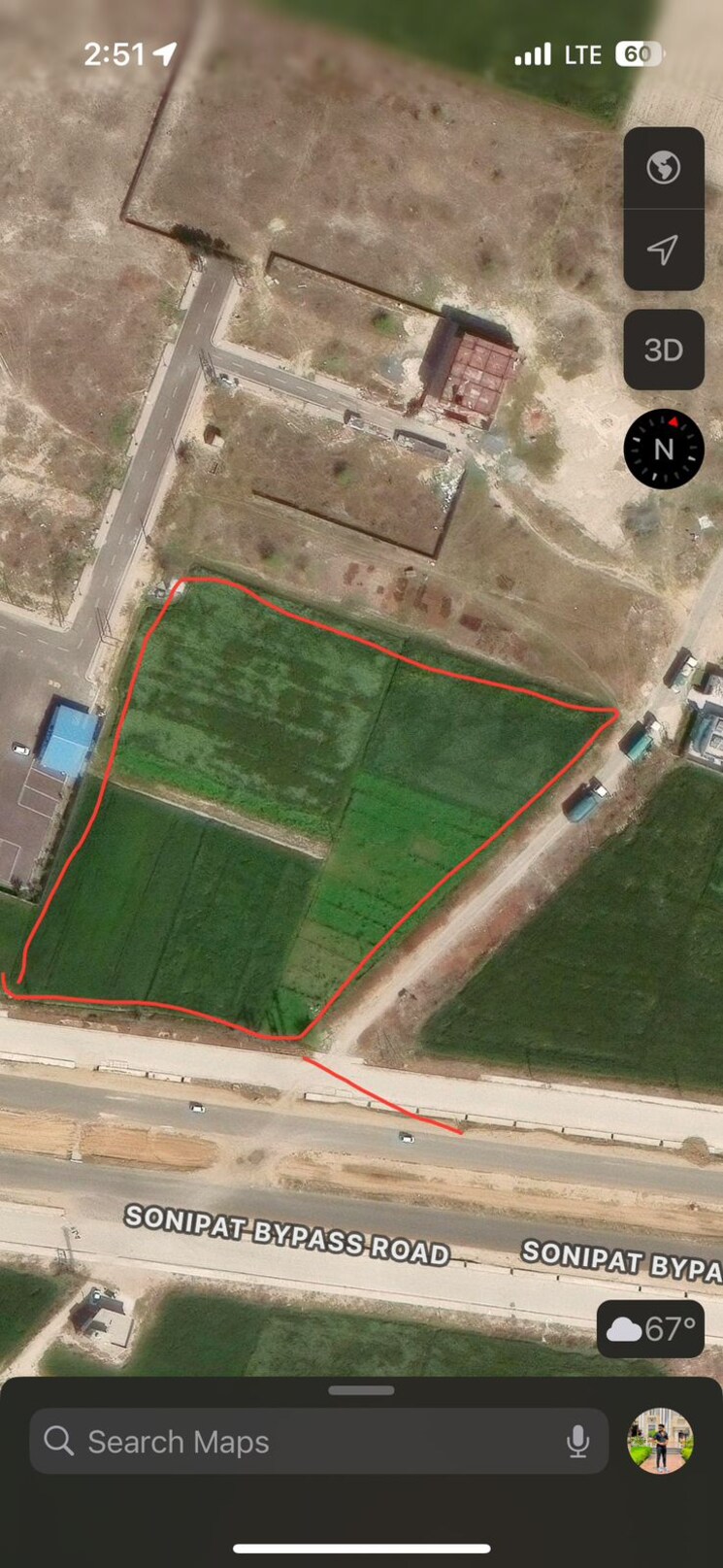 Exterior View, gohana Commercial Land 15 Acre In Gohana Sonipat 8103413