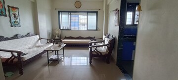 Living Room in 1 BHK Apartment at Radhika CHS, Dattawadi – for Sale