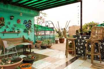 Living Room in 3.5 BHK Builder Floor at Greater Kailash I – for Rent