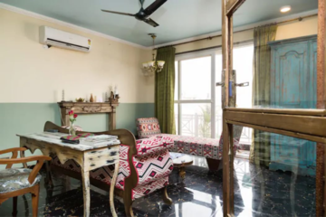 Gym in 3.5 BHK Builder Floor at Greater Kailash I – for Rent