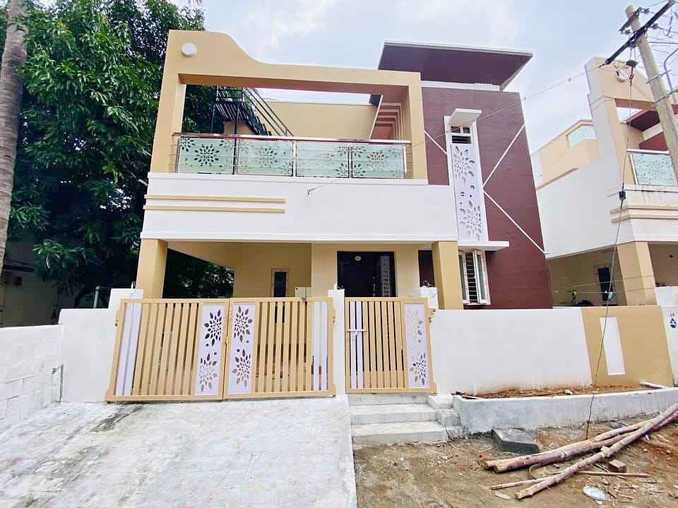 2 BHK + Pooja Room Independent House For Sale in Madhura Nagar