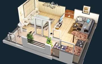 Studio Apartment For Sale in Purvanchal Royal City, Chi V Greater Noida
