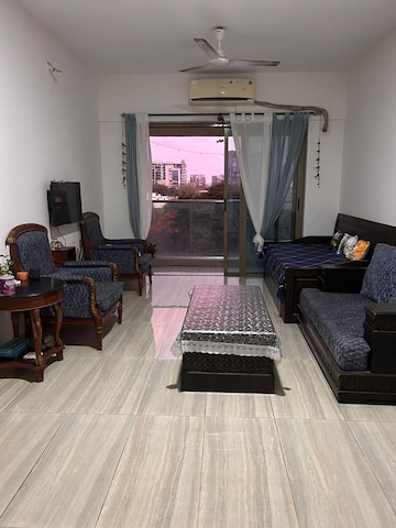 Living Room in 2 BHK Apartment at Sheth Vasant Oasis, Andheri East – for Rent