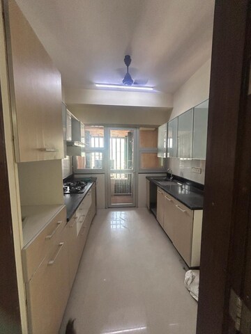 Kitchen in 3 BHK Apartment at DB Orchid Woods, Goregaon East – for Rent