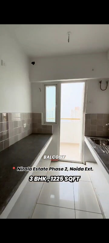 Kitchen in 3 BHK Apartment at Nirala Estate II, Tech Zone 4 Greater Noida – for Sale