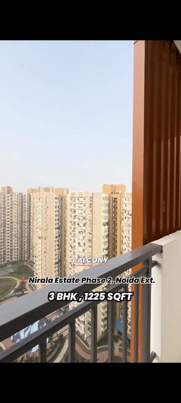 Bedroom in 3 BHK Apartment at Nirala Estate II, Tech Zone 4 Greater Noida – for Sale