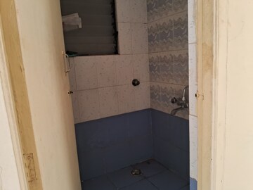 Bathroom in 1 BHK Apartment at Fam CHS, Kopar Khairane – for Rent