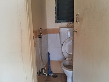 Bathroom in 1 BHK Apartment at Fam CHS, Kopar Khairane – for Rent