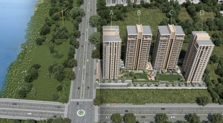 Exterior View, pal 4 Bedroom 3900 Sq.Ft. Apartment In Pal Surat 8103802