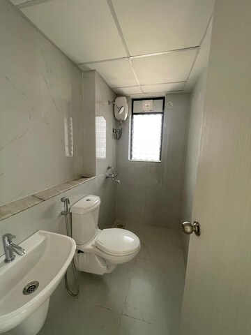 Bathroom in 1 BHK Apartment at Runwal Gardens Phase I, Dombivli East – for Rent