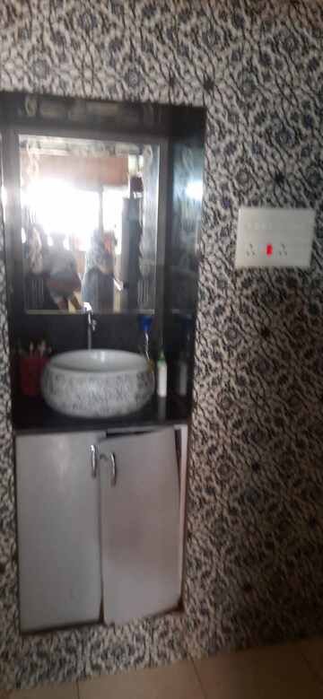 Bathroom in 2 BHK Apartment at Goel Ganga Hill Mist Garden, Kondhwa – for Rent