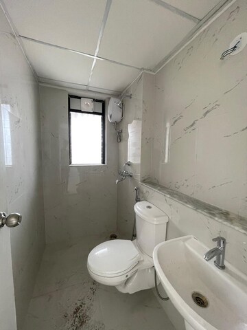 Attached Bathroom in 2 BHK Apartment at Runwal Gardens Phase I, Dombivli East – for Rent