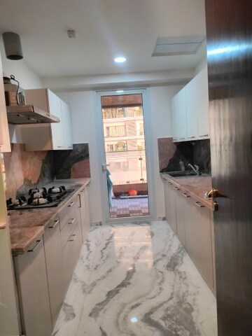 Kitchen in 3 BHK Apartment at Lokhandwala Minerva Mahalaxmi, Mahalaxmi – for Rent