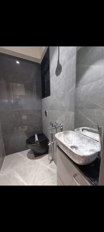 Bathroom in 1 BHK Apartment at DLasa Heights, Nalasopara East – for Rent