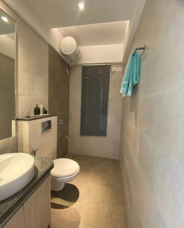 Bathroom in 2 BHK Apartment at DLasa Heights, Nalasopara East – for Rent
