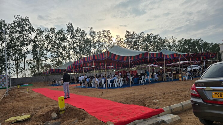 Exterior View, fortune-the-highway-orchards  183 Sq.Yd. Plot In Burgula Village Hyderabad 8104041