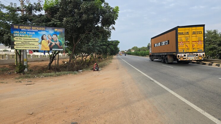Exterior View, fortune-the-highway-orchards  183 Sq.Yd. Plot In Burgula Village Hyderabad 8104041