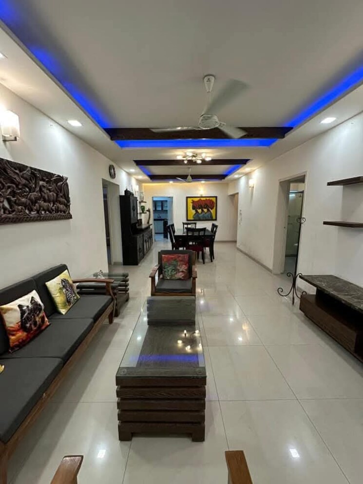 Living Room, clover-highlands 3.5 Bedroom 1500 Sq.Ft. Apartment In Kondhwa Pune 8104054